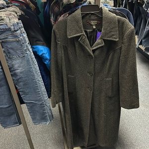 💜Stephanie Matthews Grey Jacket 10P